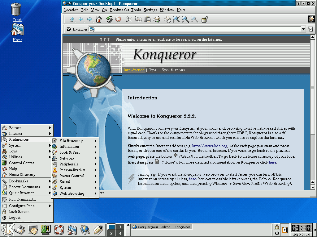 The primordial soup from which the Web evolved